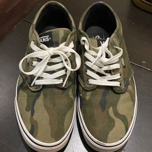 Camo vans